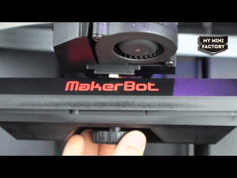 Makerbot Replicator (5th Generation) Set Up