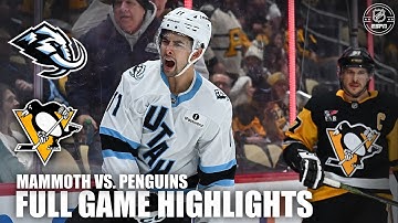 Utah Mammoth vs. Pittsburgh Penguins | Full Game Highlights | ESPN NHL