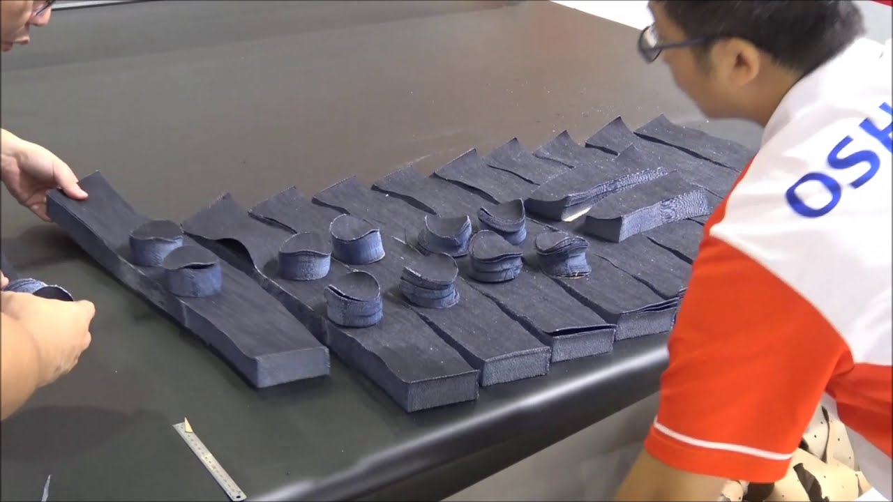 OSHIMA M8s Automatic Fabric Cutting Machine for Heavy-Duty Fabrics