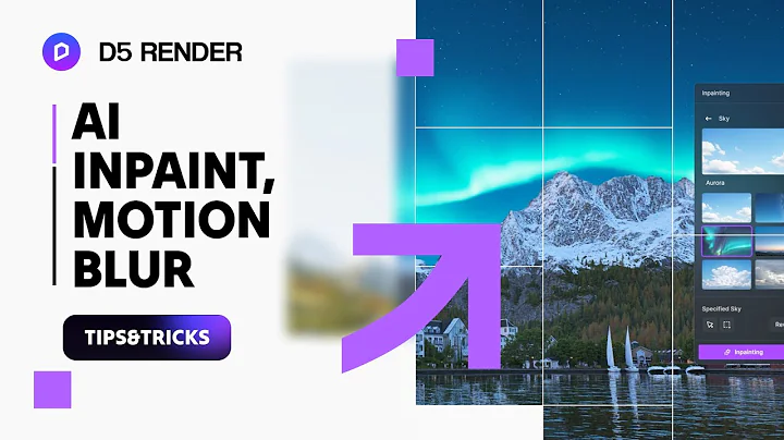 AI Inpainting for sky, plant, character & water | Motion Blur for vehicles & characters