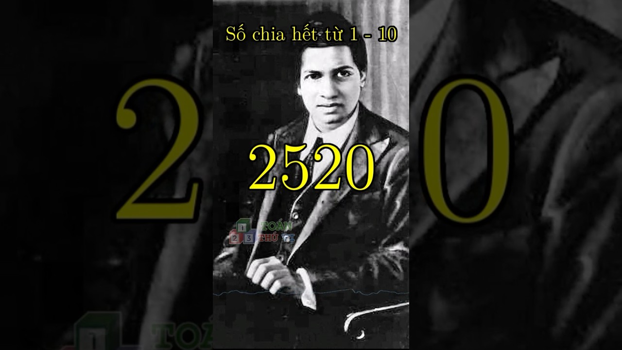 Số nhỏ nhất chia hết cho các số từ 1-10 #maths #toanthuvi #education #toanhoc