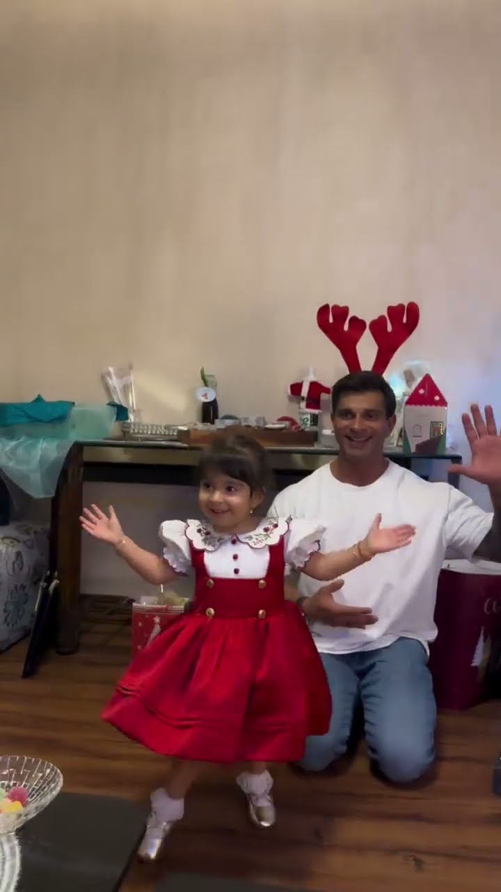 Bipasha Basu’s Little Star, Devi, Dances Her Way Into Christmas Cheer ?#shorts #bipasha_basu
