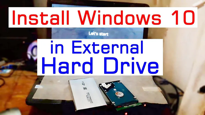 How to Install Windows 10 in External Hard Drive | Install Portable Windows in External Hard Drive