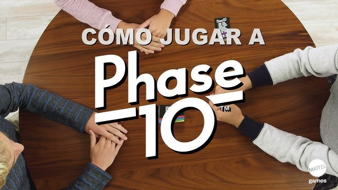 COMMENT JOUER A PHASE 10 ?