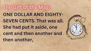 Learn English through story level Hard 💥 The gift of the Magi by O. Henry | Improve your English