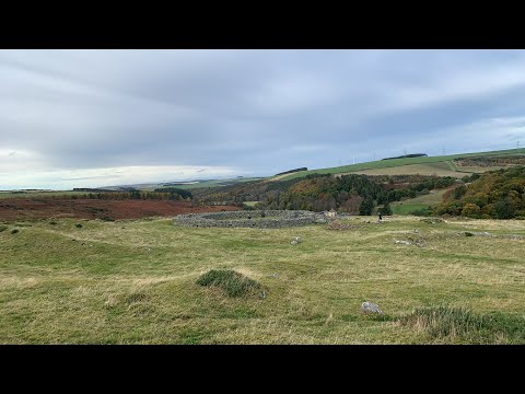 Exploring prehistoric ruins Scotland Live