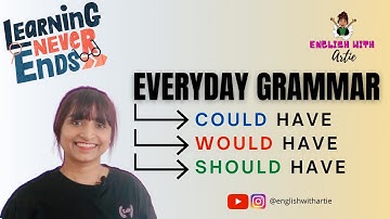 Everyday Grammar - Would have, Should have, Could Have