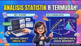 Analisis Statistik dengan R: Menghitung Mean, SD, dan Visualisasi Data Tugas 1 Universitas Terbuka