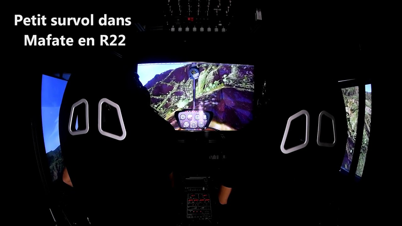 Simulateur hélico dynamique by Easy Run Simulation - YouTube
