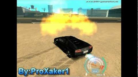 SA-MP NFS Undercover speedometer