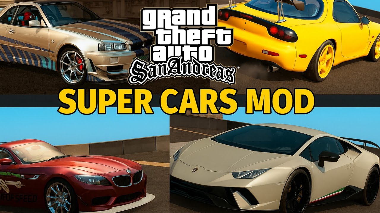 🚗 “UNREAL GTA San Andreas Car Mods – Looks Like GTA 6 in 2025!” 😱🔥