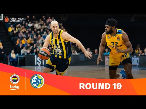 Fenerbahce-Maccabi | Round 19 Highlights | 2023-24 Turkish Airlines EuroLeague