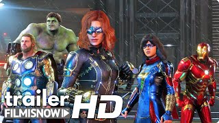 MARVEL'S AVENGERS Launch Trailer | PC\/PS4\/Xbox Video Game