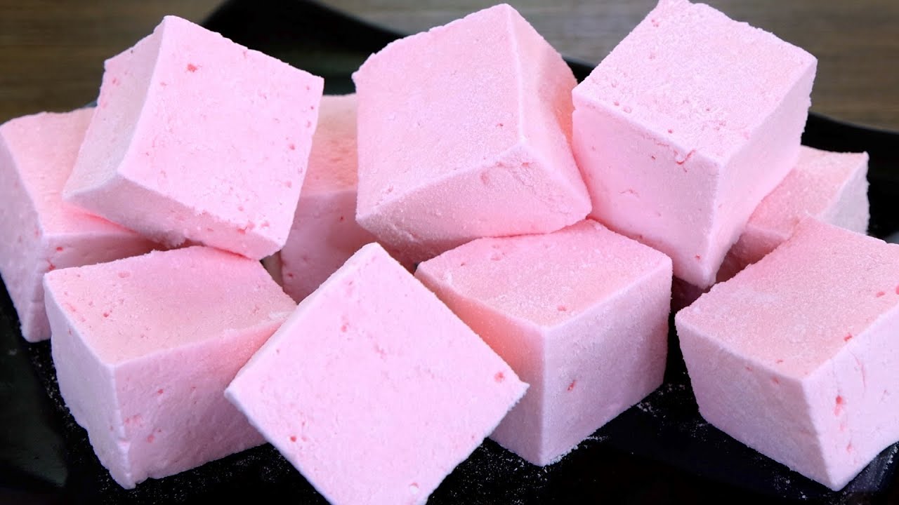 Easy Homemade Marshmallows | How to make Marshmallow recipe without Corn Syrup