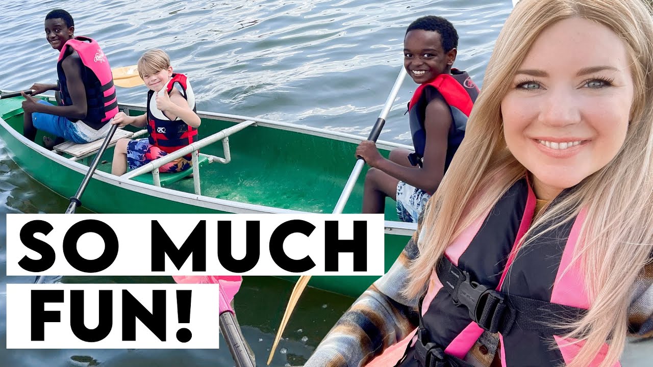 Our Family's First Time Doing This!! 🛶 *they did awesome!* // Fall Family Vacation Part 2