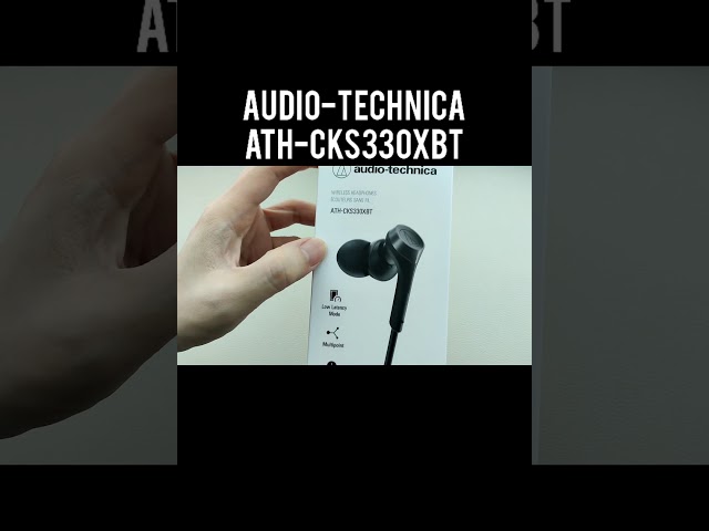 Audio-Technica ATH-CKS330XBT Unboxing