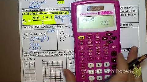 12.1B Arithmetic Series