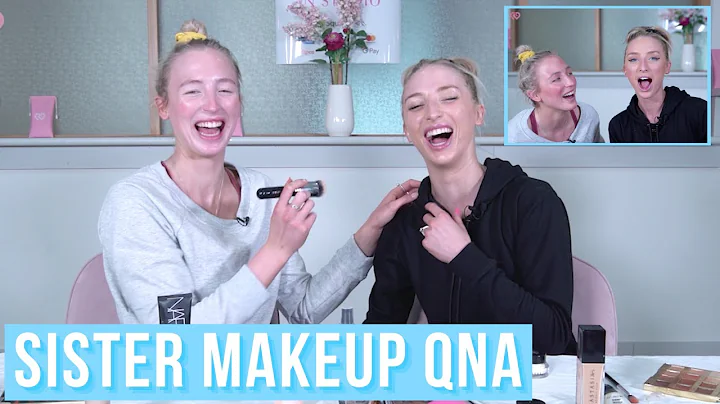 MY SISTER SIMONA AND I: MAKEUP EDITION | QNA AND *SPILLING TEA*