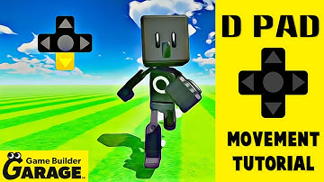 Unlocking the Hidden D Pad Movement ~ Game Builder Garage Tutorials