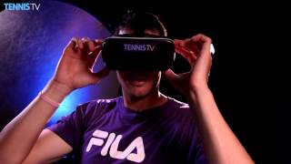 Isner In Virtual Reality Indian Wells 2016