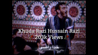 Khuda Razi Hassan Razi Khuda Razi Hussain Razi ❤️ Farsi Noha ✨ New Whatsapp Status Video ✨ Resimi