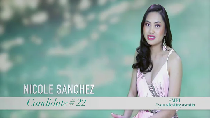 Candidate no. 22 NICOLE SANCHEZ