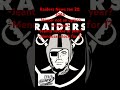 Raiders News Jan 20. 2026 #shorts #raiders
