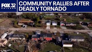 Community rallies after deadly tornado in Lake Village, Ind.