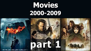 Movies from the 2000s - part 1