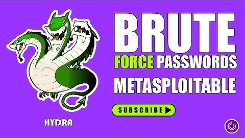 How to BRUTE Force with Hydra | Crack Passwords. 