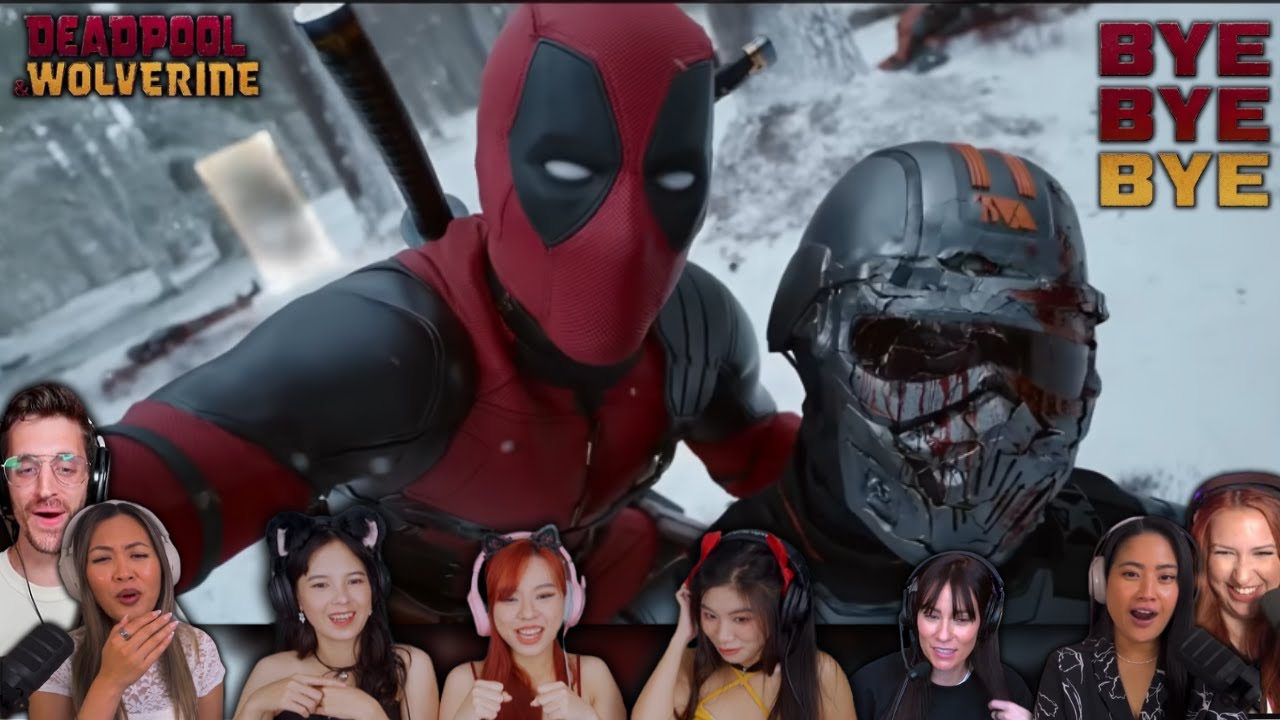 Deadpool’s Hilarious “Bye-Bye-Bye” Dance !🤣 Deadpool & Wolverine Intro Scene Reaction Mashup