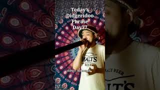 【makoooru】Today&#39;s Didgeridoo PhraseDay37 #makoooru #didgeridoo #ディジュリドゥ