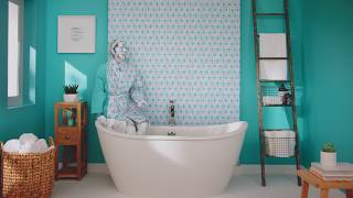 Purple Drywall Bathroom Renovation Perfect Bathroom National Gypsum