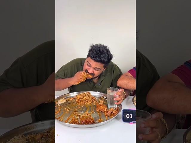 4KG BBQ CHICKEN RICE CHALLENGE 😱🔥 #food #asmr #shorts