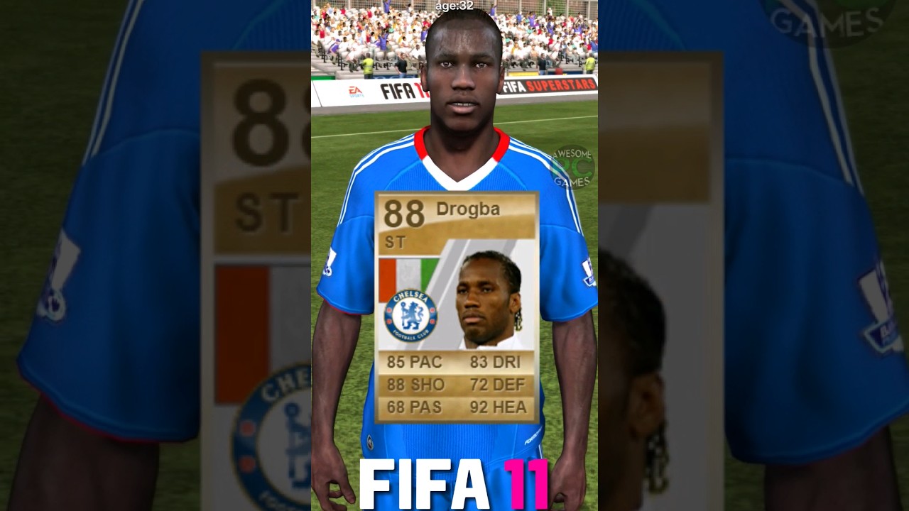 🇨🇮 DIDIER DROGBA fifa evolution (10-24) 