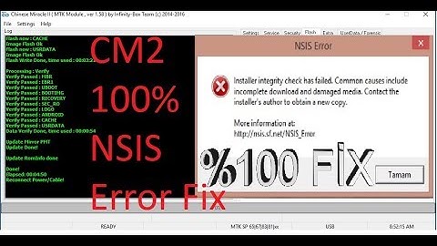 CM2 NSIS Error Fix Just Solution