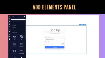 Add Elements Panel - Gridbox UI Tutorial