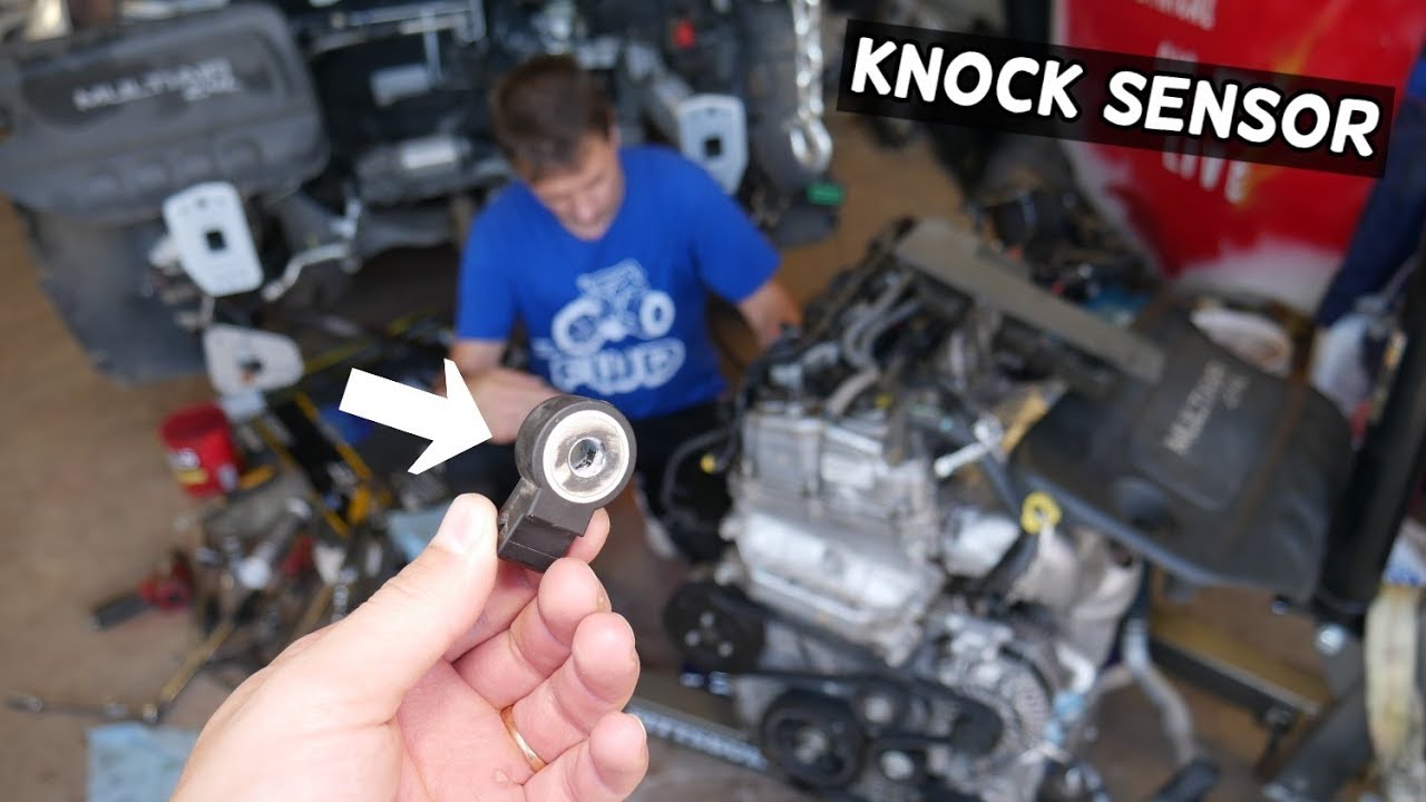 KNOCK SENSOR REPLACEMENT LOCATION JEEP CHEROKEE COMPASS RENEGADE   Multiair - YouTube