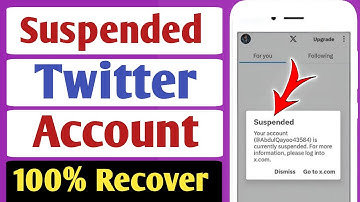 How To Recovery Suspended X Account (New Process 2025) | Unbanned X Account