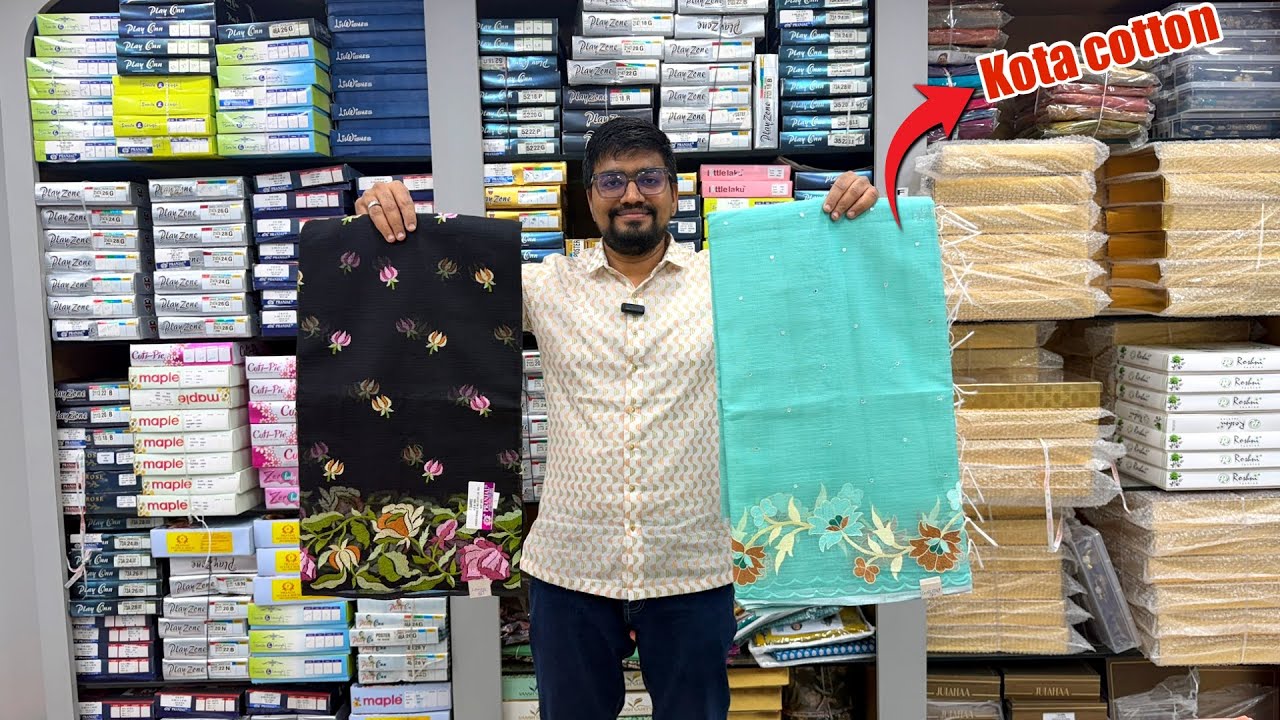 Kota cotton saree collection Surat wholesale | COD available✅😍