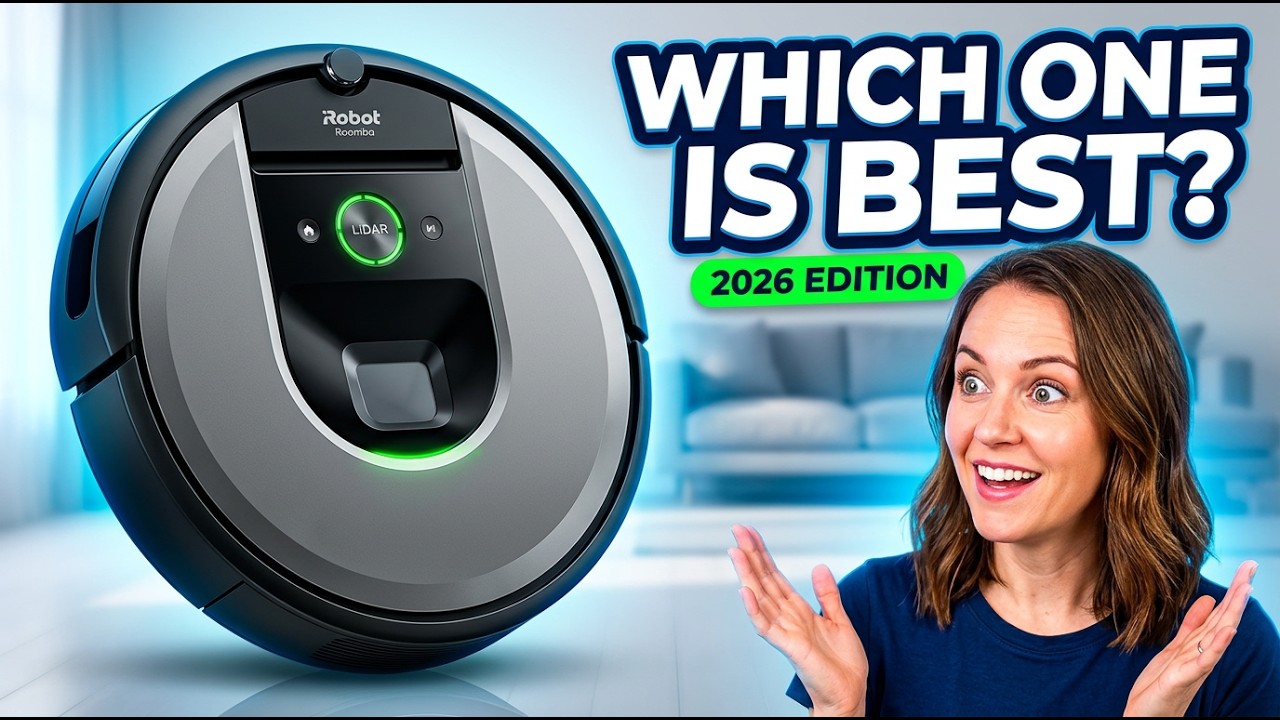 Top 5 iRobot Roomba 2026 Models — Which One Should You Buy? - YouTube