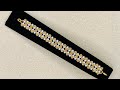 Crystal Pearl Bracelet 💎 beading tutorial - beading bracelet