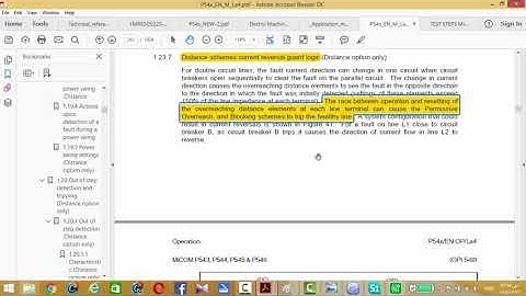 5. CURRENT REVERSAL (MICOM P546/543)