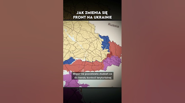 Jak zmienia się linia frontu na Ukrainie? - Cały film w komentarzu #shorts