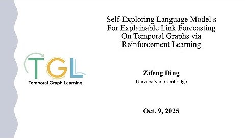 Self-Exploring Language Models For Explainable Link Forecasting On Temporal Graphs