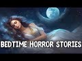 7 hours of scary bedtime stories  black screen  whispers and rain 