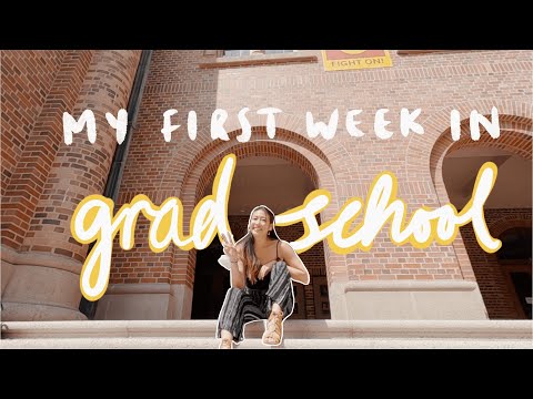 My First Week As a USC Grad Student