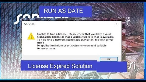 Unable to find a license : Solved for any software
