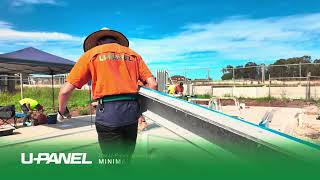 U-Panel Advantage:  Minimal On-Site Waste