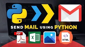 How to Send Emails Using Python - Sending email using python | Email Sending Project | Themidom